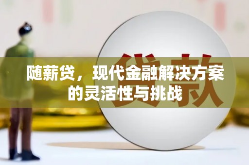 连江随薪贷，现代金融解决方案的灵活性与挑战