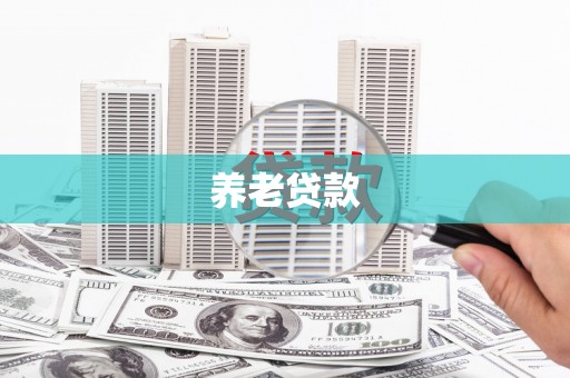 阜宁养老贷款