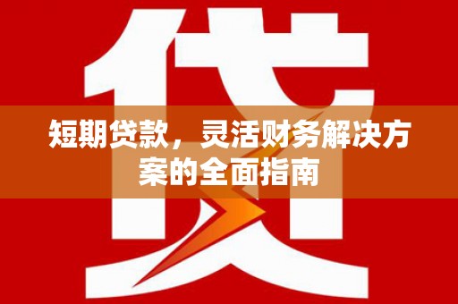 齐齐哈尔短期贷款，灵活财务解决方案的全面指南