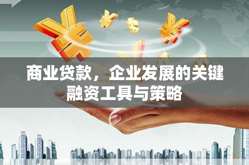 惠济商业贷款，企业发展的关键融资工具与策略