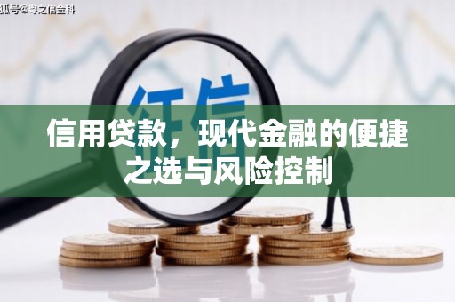 汉川信用贷款，现代金融的便捷之选与风险控制