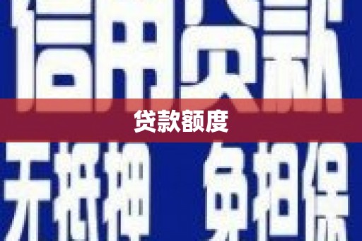 龙游贷款额度