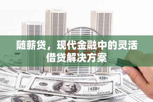 泽普随薪贷，现代金融中的灵活借贷解决方案