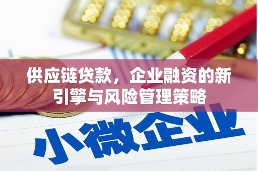 巴青供应链贷款，企业融资的新引擎与风险管理策略