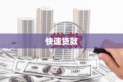 卫东快速贷款