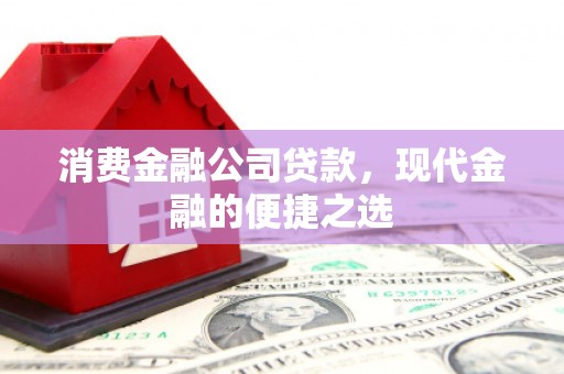 东兴消费金融公司贷款，现代金融的便捷之选