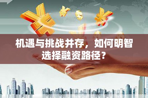 固镇机遇与挑战并存，如何明智选择融资路径？